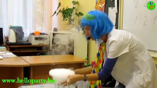 Химическое шоу для детей в Москве на дом, в детский сад, в школу смотреть онлайн