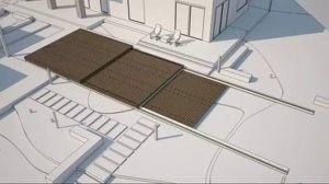 Раздвижная терраса над бассейном. Проектирование и строительство террас. #терраса #бассейн