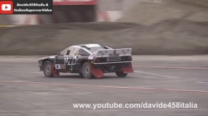 Lancia 037 rally - Race, show, pure sound & on board
