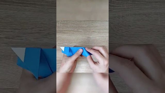 Origami paper bear   /   Оригами медведь из бумаги