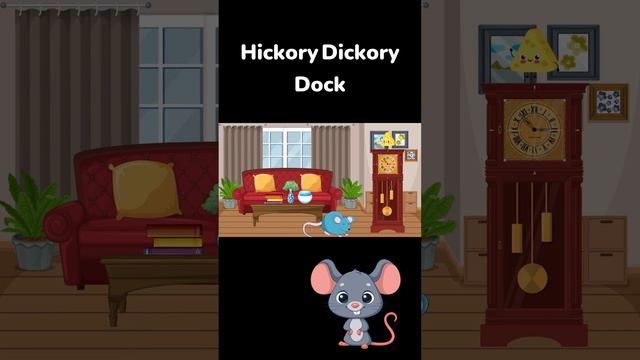 Hickory Dickory Dock #hickorydickorydock #nurseryrhymes #kidssong #learnenglishforchildren #kidvideo