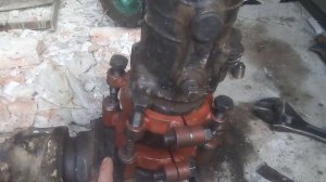 Разборка ПВМ МТЗ. Выпресовка корпуса полуоси.