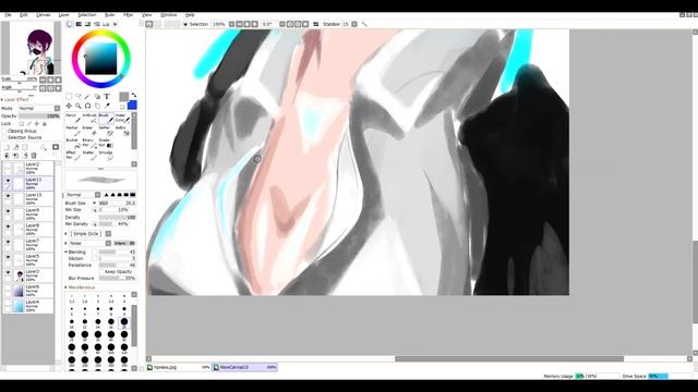 SPEEDPAINT | Anime art | Drawing anime | Paint Tool Sai смотреть онлайн
