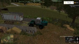 FarmingSimulator2015 работа не обычным способом ,а именно сбор соломы и вывоз на силосную яму