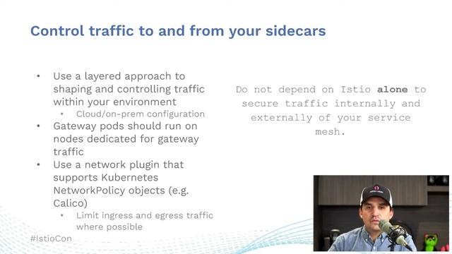 A beginner’s guide to following Istio’s security best practices смотреть онлайн