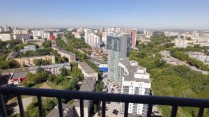 Город Пермь - вид с 25 этажа. 5 июня 2021