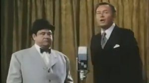 Buddy Hackett and Harvey Korman dong Who's on first from "Bud and Lou"