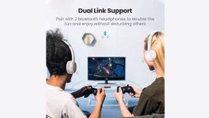 Bluetooth трансмиттер Ugreen, Bluetooth 5.0 наушники для ТВ, ПК, PS4, aptX LL, 3,5 мм, AUX,