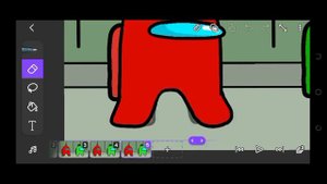AMONG US KILLING ANIMATION - FLIPA CLIP TUTORIAL #trending