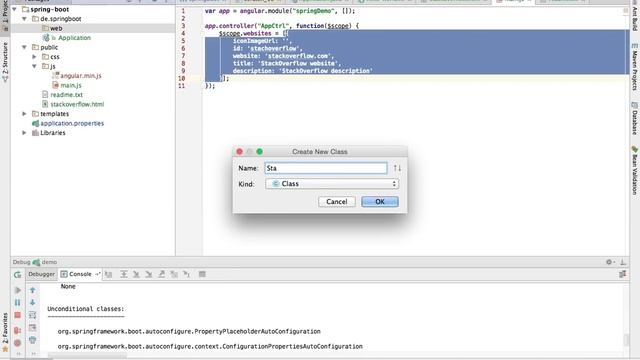 Spring на практике - Spring Boot + AngularJS