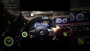 BMW 530d G30 Stage 3 535л.с. 920н.м. разгон 100-200