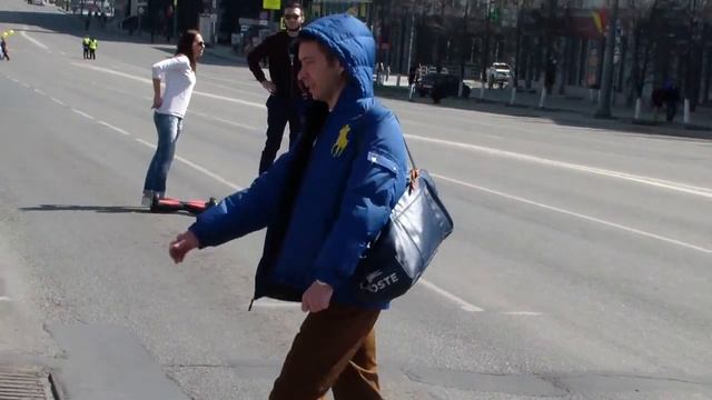 1 Мая. Гироскутер - личный миниэлектротранспорт. смотреть онлайн