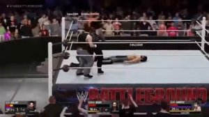WWE 2K16 Roman Reigns Spear vs Dean Ambrose vs Seth Rollins.mp4