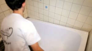 Установка акрилового ванны вкладыша