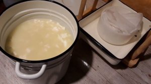 Домашний сыр из молока Российский сыр