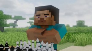 The Chess Game (Minecraft Animation)