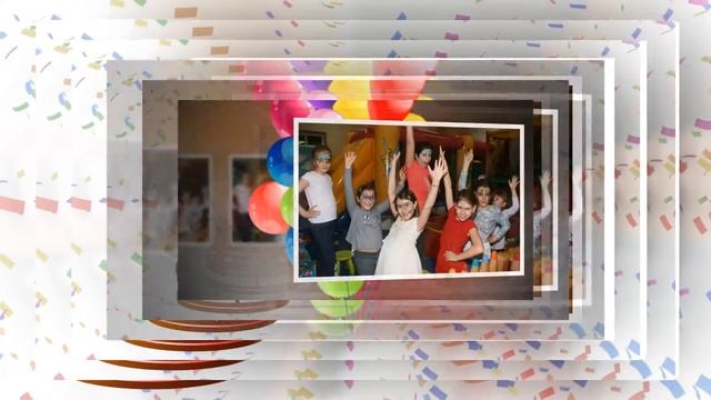 Услуга Слайд-шоу в Мультифото - День Рождения смотреть онлайн
