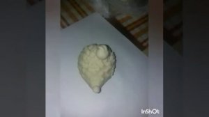 "Ежик" из соленого теста