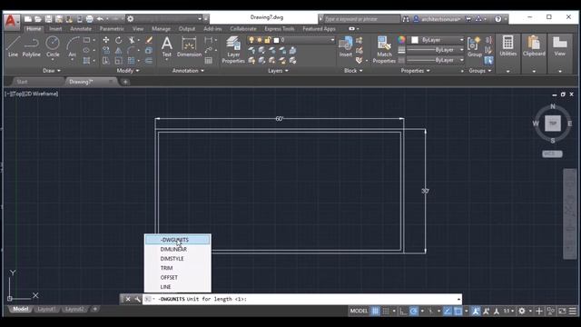 PART 3 HOW TO SETUP UNIT IN AUTOCAD #autocadtutorials,#gladstudioarchitects