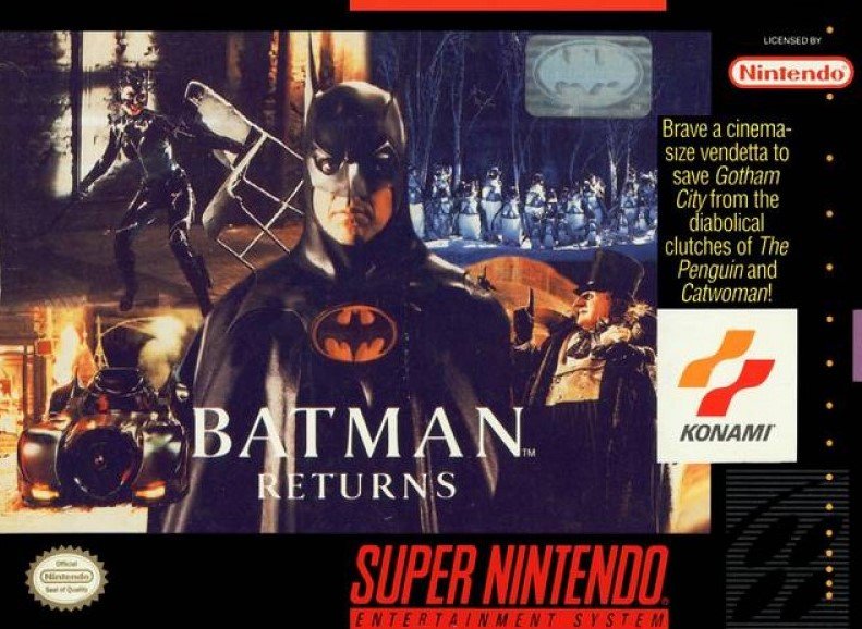 Super Nintendo (Snes) 16-bit Batman Returns Полное Прохождение