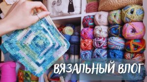 ВЯЗАЛЬНЫЙ ВЛОГ №65 | Потеряли пушистого друга | Новые артикулы пряжи | Планирую плед
