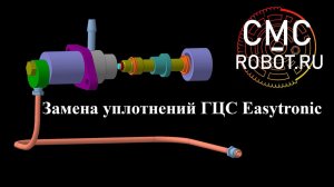 Замена уплотнений ГЦС Easytronic CMC01