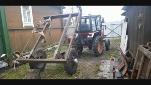 односный прицеп для трактора
