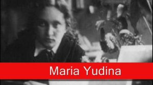 Maria Yudina: Beethoven - 'Eroica' Variations, Op. 35