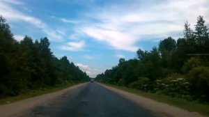 Батецкий район. Трасса Луга - Великий Новгород. Жесть. часть 7.