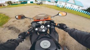 Реакция девушки на подаренный мотоцикл - девочка плачет от счастья.mp4