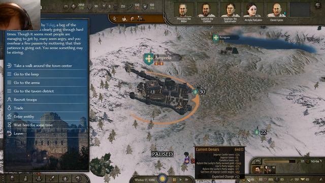 Mount And Blade 2: Bannerlord Прохождение 8. Свой замок. Обзор, развитие и защита.