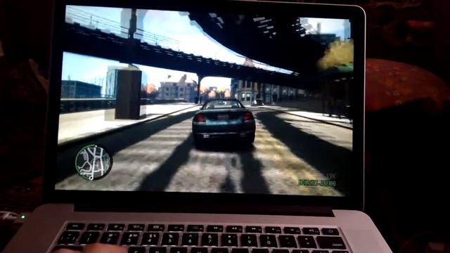 GTA 4 на Macbook Pro Retina 15 2012 смотреть онлайн