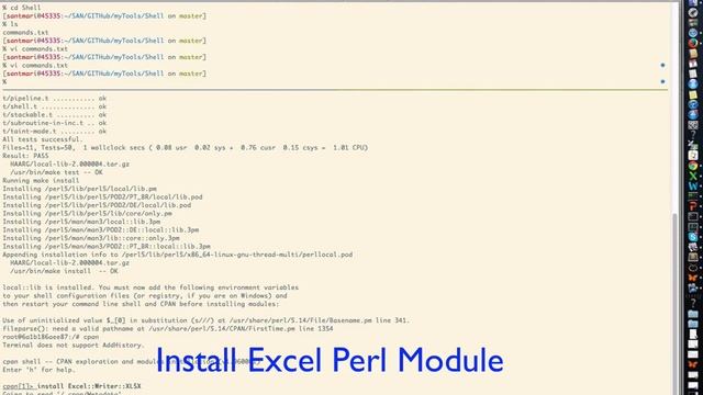 Docker Container for Perl, Create Excel Files using Perl Script смотреть онлайн