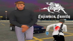 Fujiwara FamQ fucking an opponent's ass