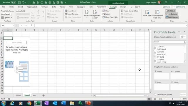Learn Excel Pivot Table ?How to use Pivot Table  in Excel ? What is Pivot Table used for ?
