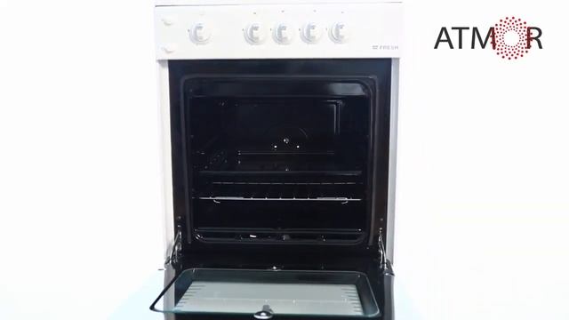Газовая плита с духовкой Fresh F55G2 55x55 смотреть онлайн