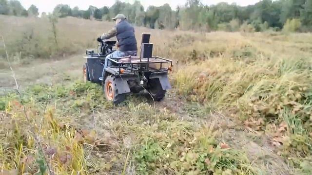 Квадроцикл с двигателем от мотоблока 2 смотреть онлайн