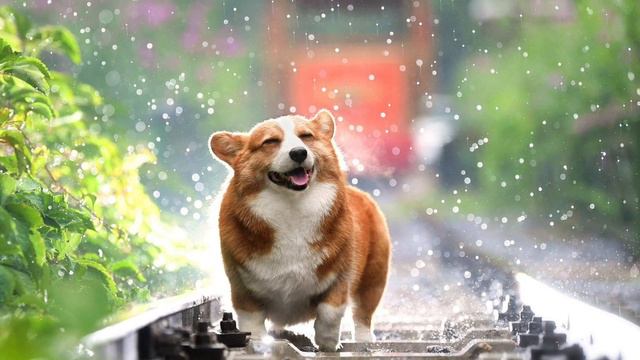 Cute Dogs & Relaxing Flute + Reggae + Mix of Soft Rock Instrumental Music for Stress Relief смотреть онлайн