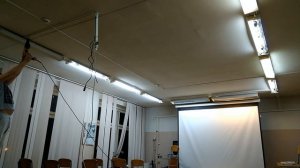 Установка проектора и экрана. МОЕ ХОББИ.