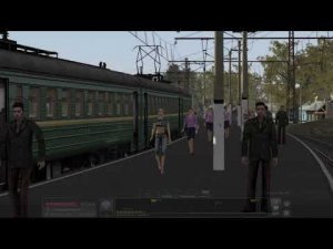 Train simulator classic Новомосковск Эр1-146 с поездом Урванка-Маклец-Бобрик Донской