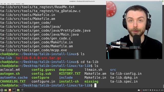 TA-lib Install Guide for Linux/Ubuntu (Python library)