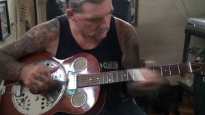 Dobro-Delta Blues- Vintage Orpheum Slide Guitar-SOLD!