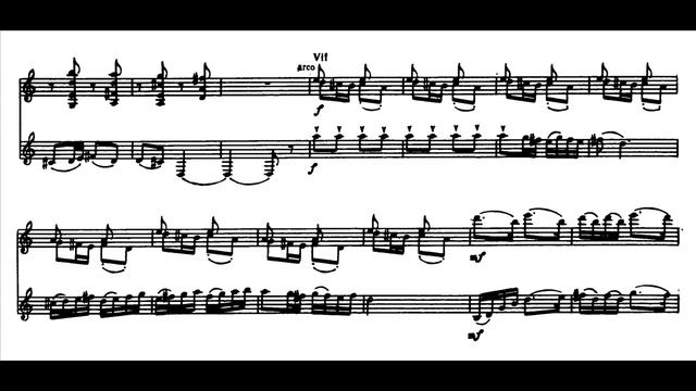 Milhaud - Suite for violin clarinet and piano