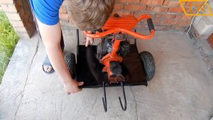 Косилка из бензопилы