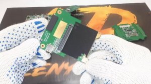 Терминал сбора данных - разбор на радиодетали содержащие драгметалл.