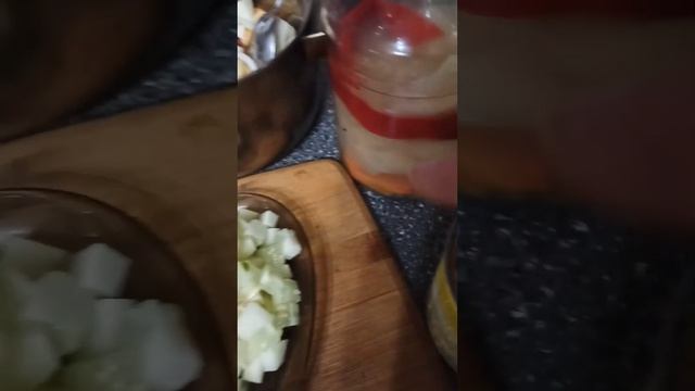 ужин, батат, салат, компот из фейхуа )) смотреть онлайн