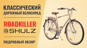 Дорожный велосипед Shulz Roadkiller | Классика на 3 скоростной "планетарке"