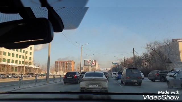 Правый берег/по городу/Семипалатинск/декабрь 2021г