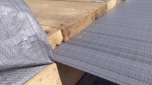 Деревянное перекрытие между этажами  часть 1