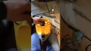 Отпариватель Керхер не смогли открутить клапанную пробку.
